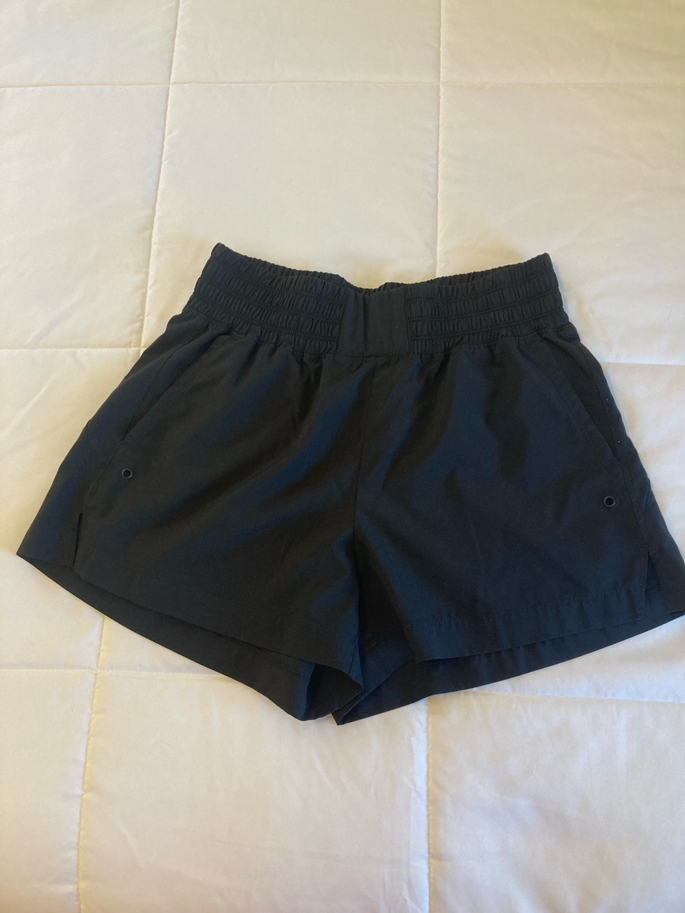 High waisted shorts. Black. Size small. Old Navy.